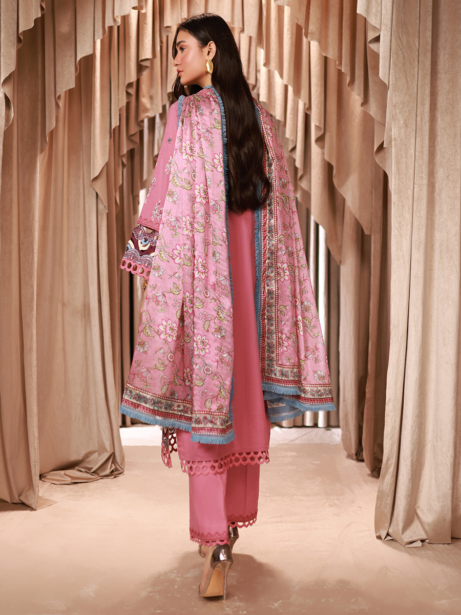 1 & Get 1 Free - LUXURY LAWN EMBROIDERED SUIT