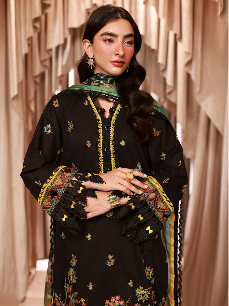 1 & Get 1 Free - LUXURY LAWN EMBROIDERED SUIT