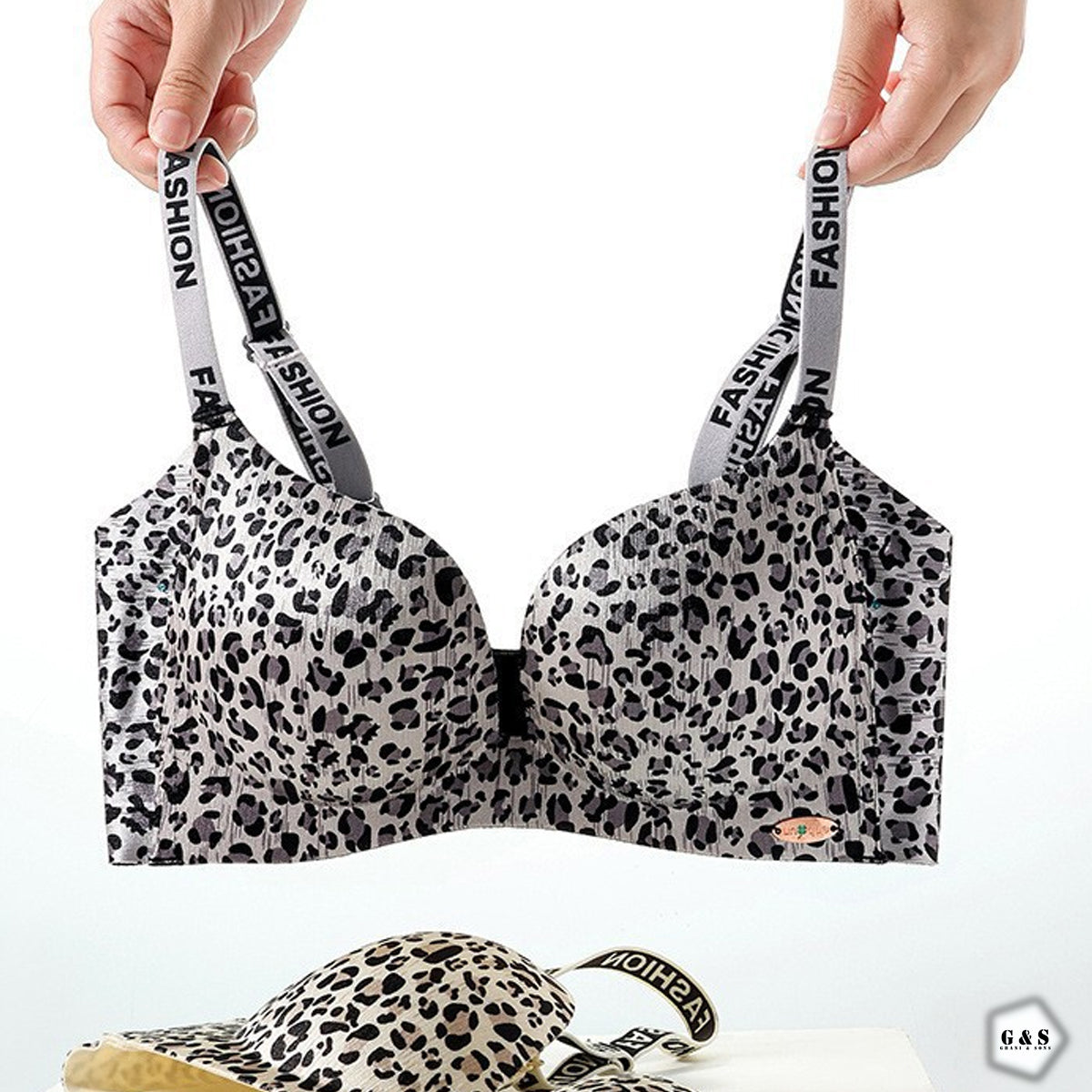 Pack Of 2 High Quality Non Wired Seamless Printed Pushup Bras