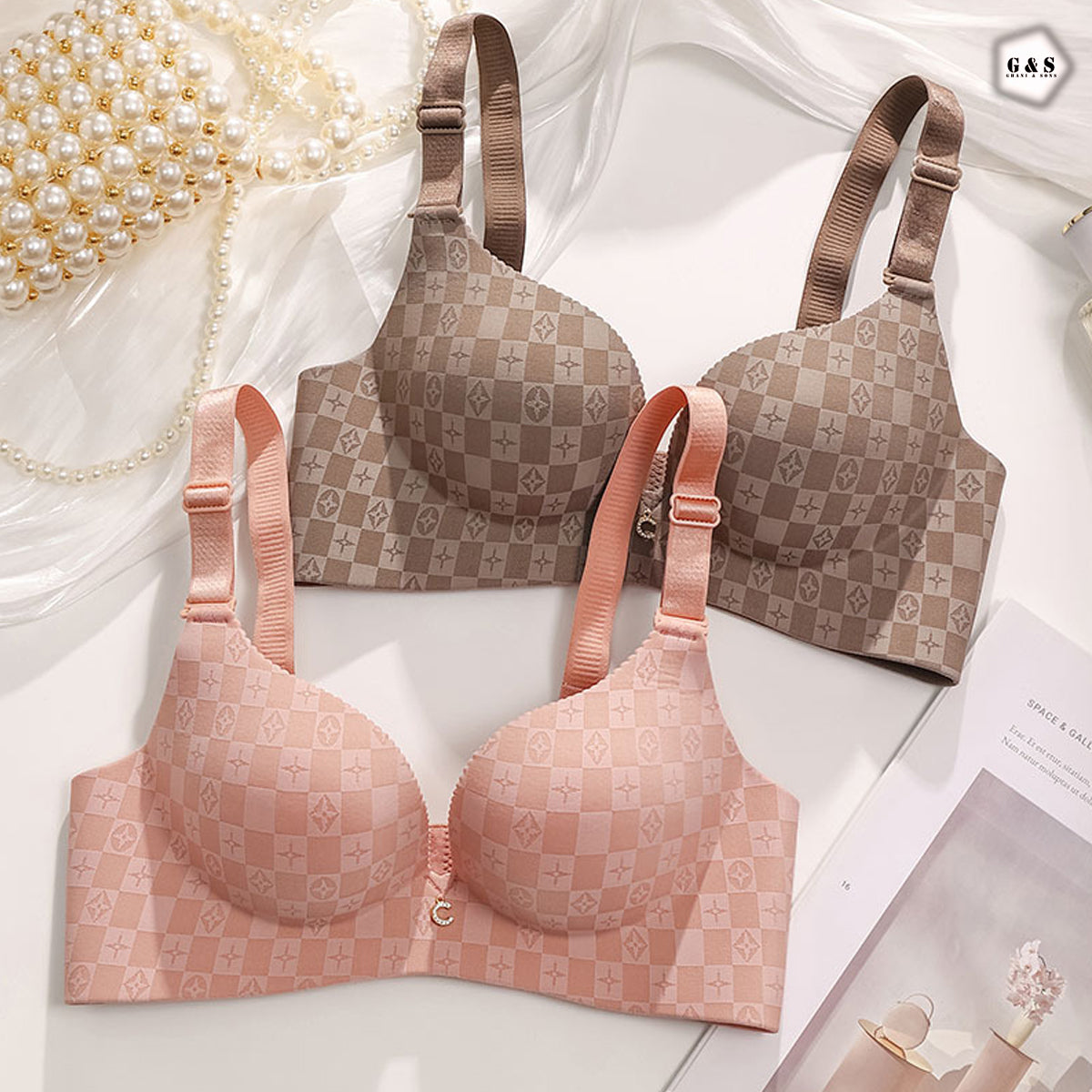 Pack Of 2 Extreme Pushup Non-Wired Seamless Bras