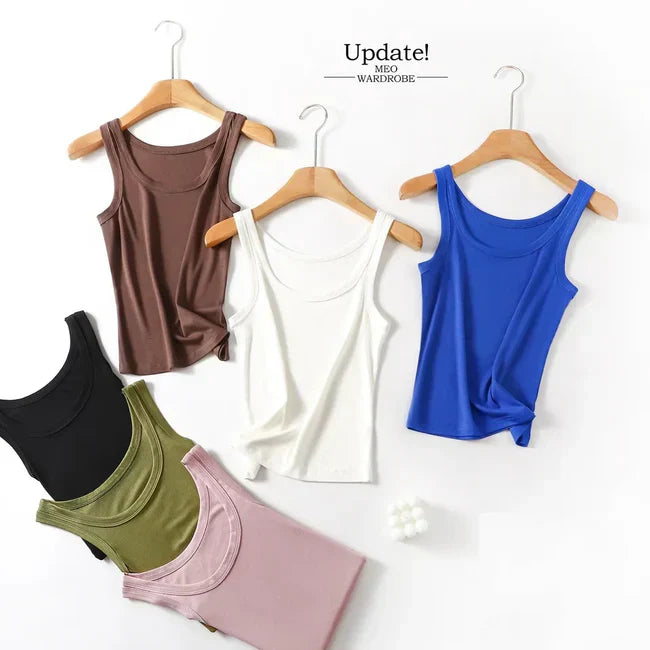 O Neck Basic Tank Top