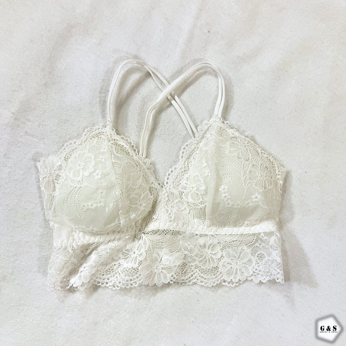 Pack Of 3 Lace Bralette With Back Hook