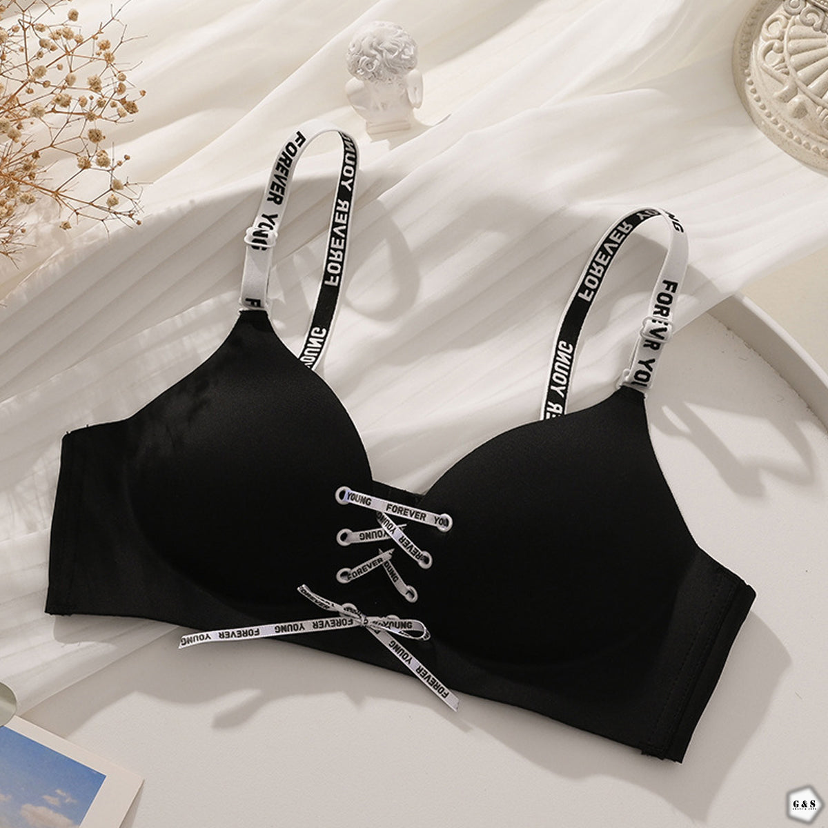 Pack Of 2 Double Padded Non Wired Pushup Bras