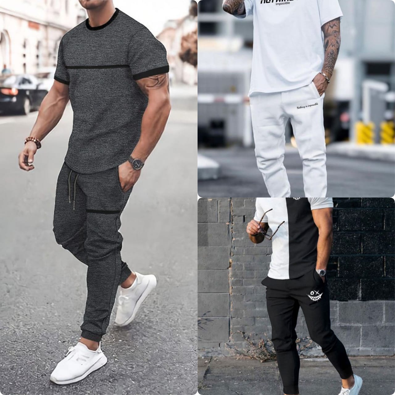 Pack of 3 Men's TrackSuit For Men in Rs.1299/- Code - 004