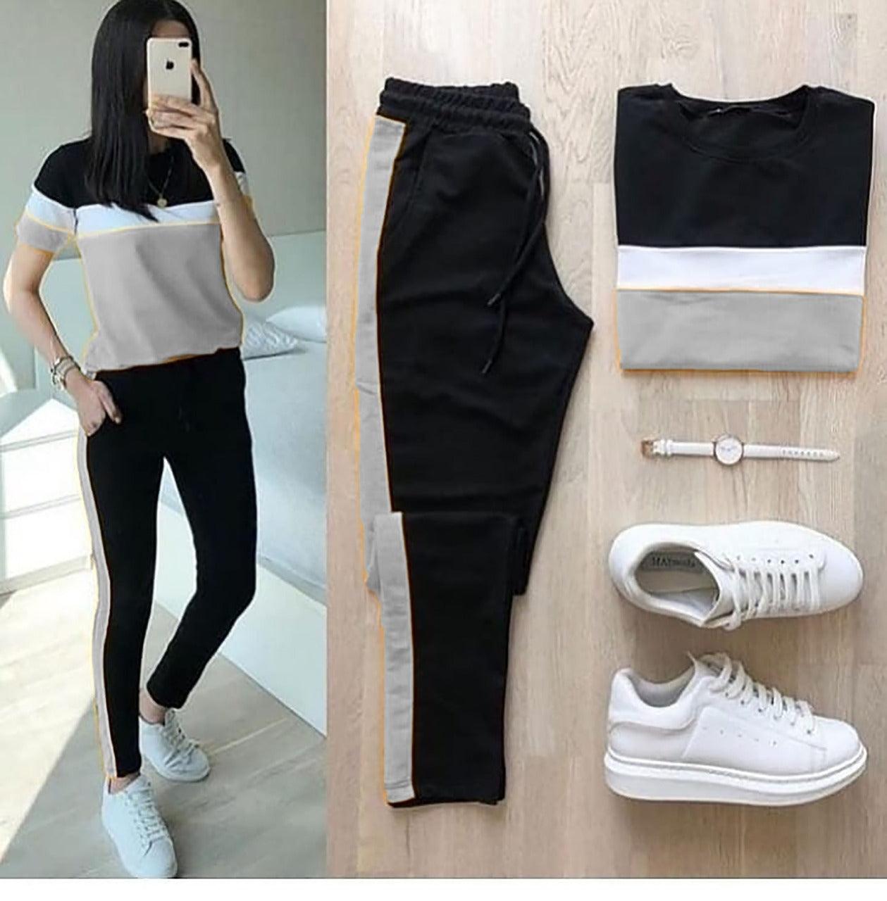 Color Panel Summer Tracksuit