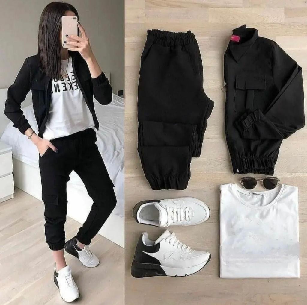 3 Pcs Winter Pocket Style Tracksuit