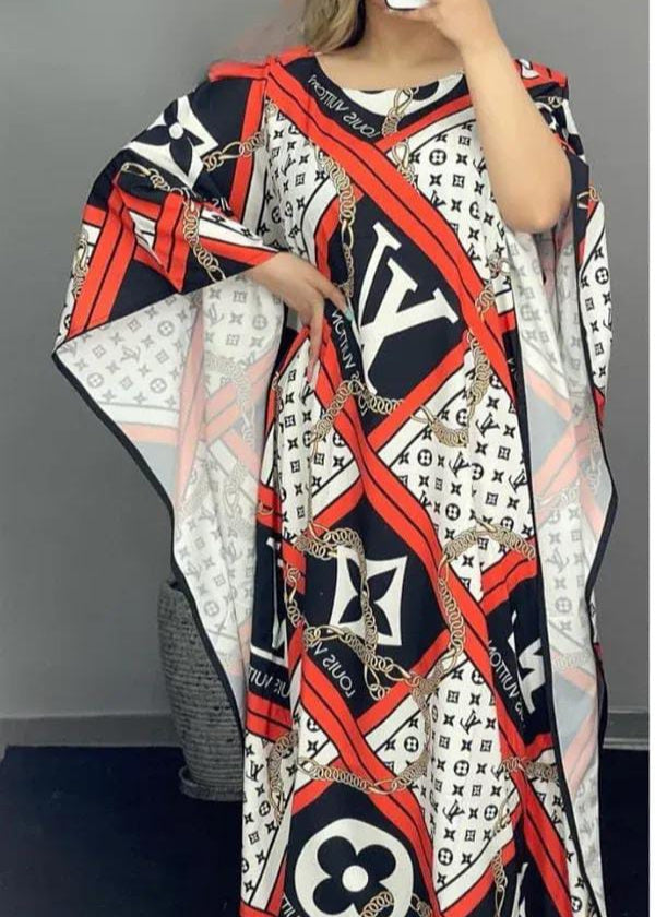 Long Artistic Shamoz Silk Kaftaan