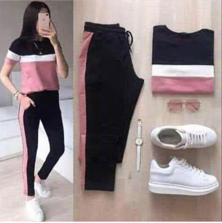 Color Panel Summer Tracksuit