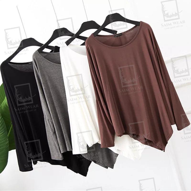 Cross Style Plain Women's Top