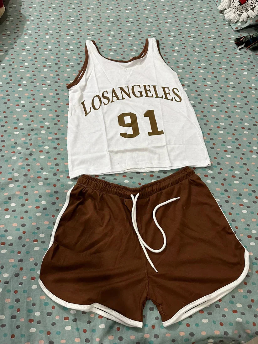 Los Angeles 91 Women's Premium Boxer Shorts Top Comfort & Style