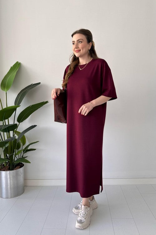 Casual Modal Drop Shoulder Dress