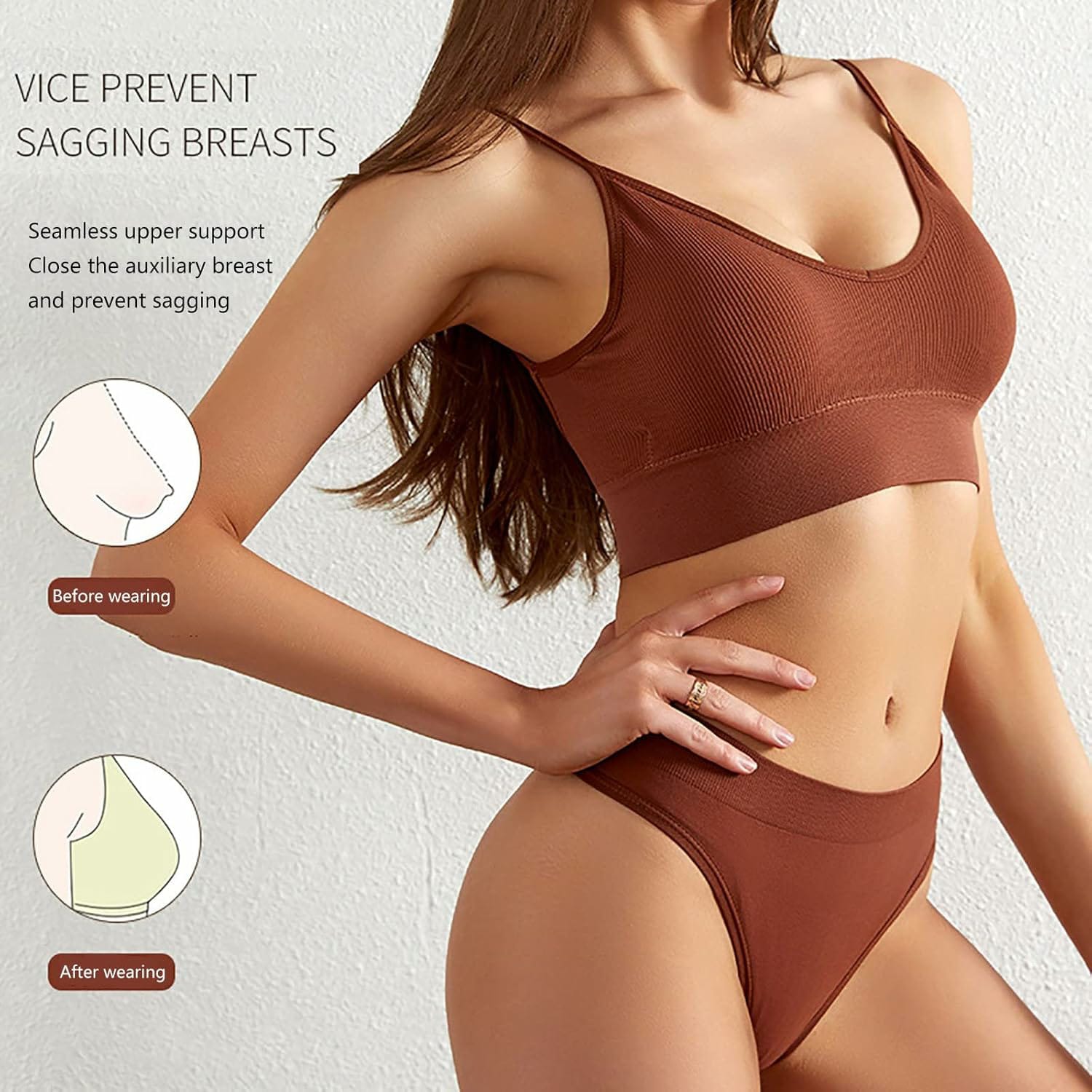 50% OFF SALE | PACK OF 3 IMPORTED CAMI / SPORTS BRA COMFORTABLE AND BREATHABLE STUFF