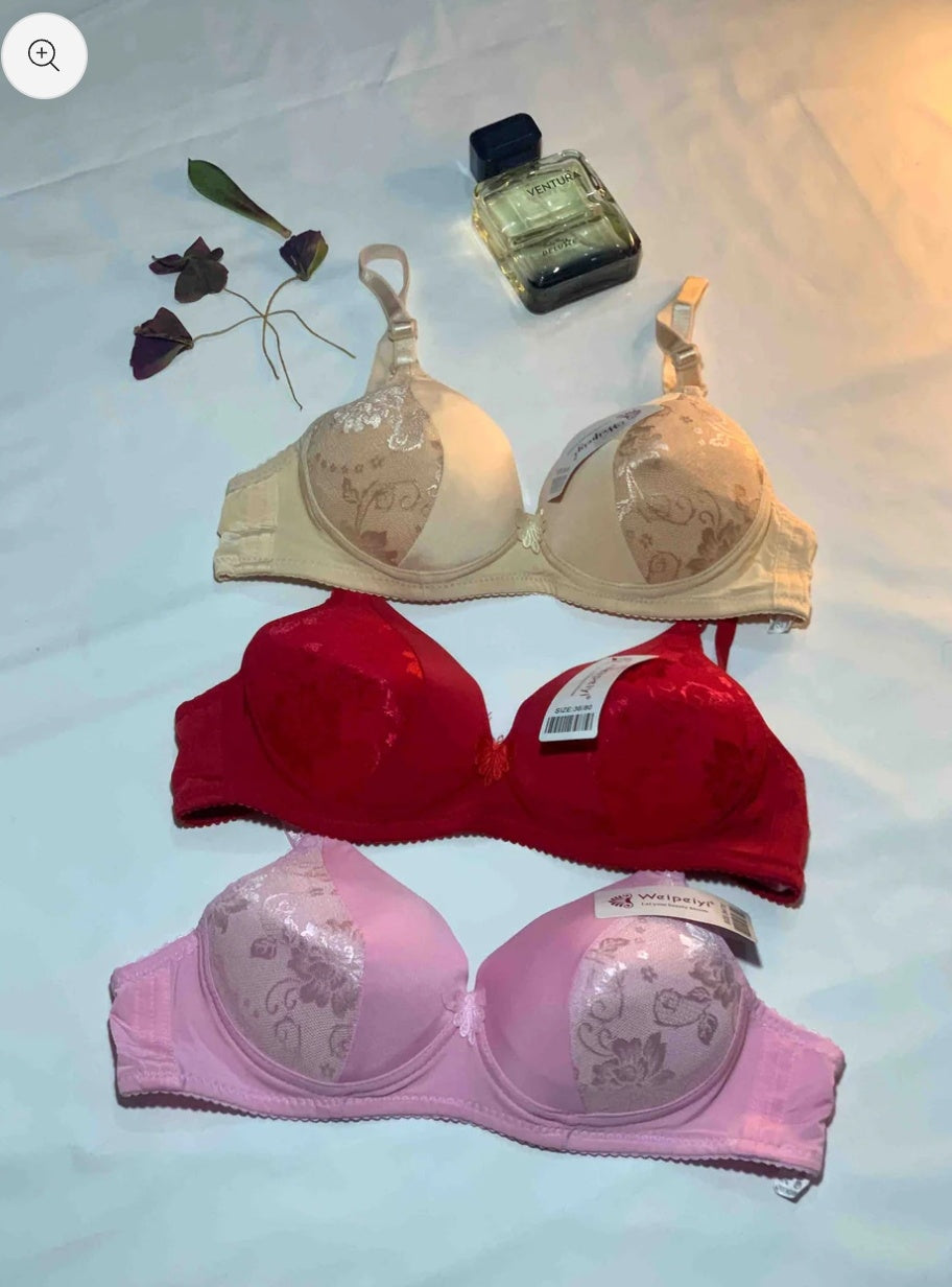 50% OFF SALE | PACK OF 5 IMPORTED SUMMER  PADDED BRA | FREE HOME DELIVERY
