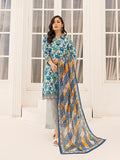 1 & Get 1 Free - 3PC Unstitched Printed Lawn Suit