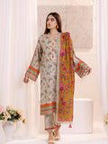 1 & Get 1 Free - 3PCnstitched Lawn Silk Printed Suit