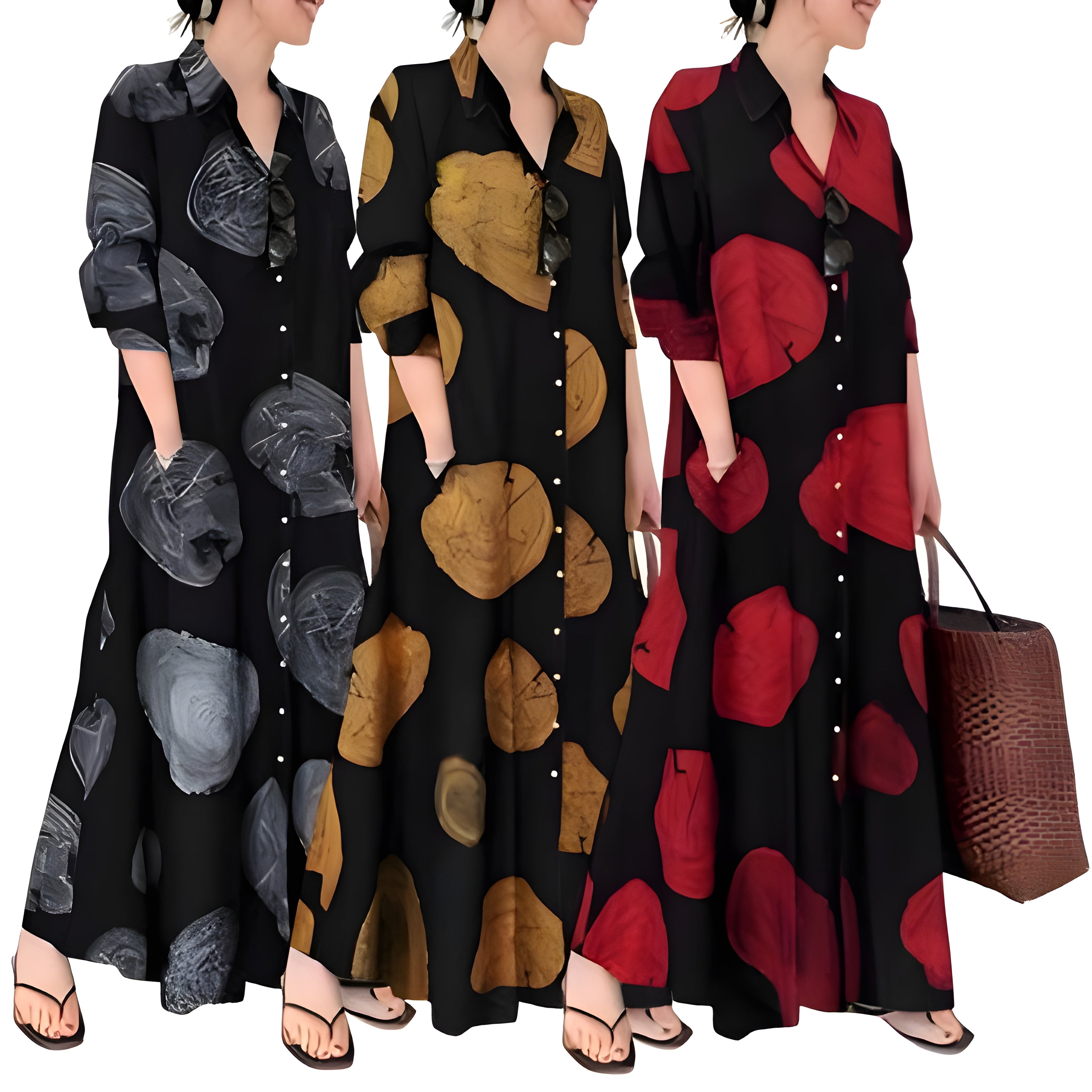 Pack of 3 Stylish Abaya l Premium Quality l All Sizes Available #1101