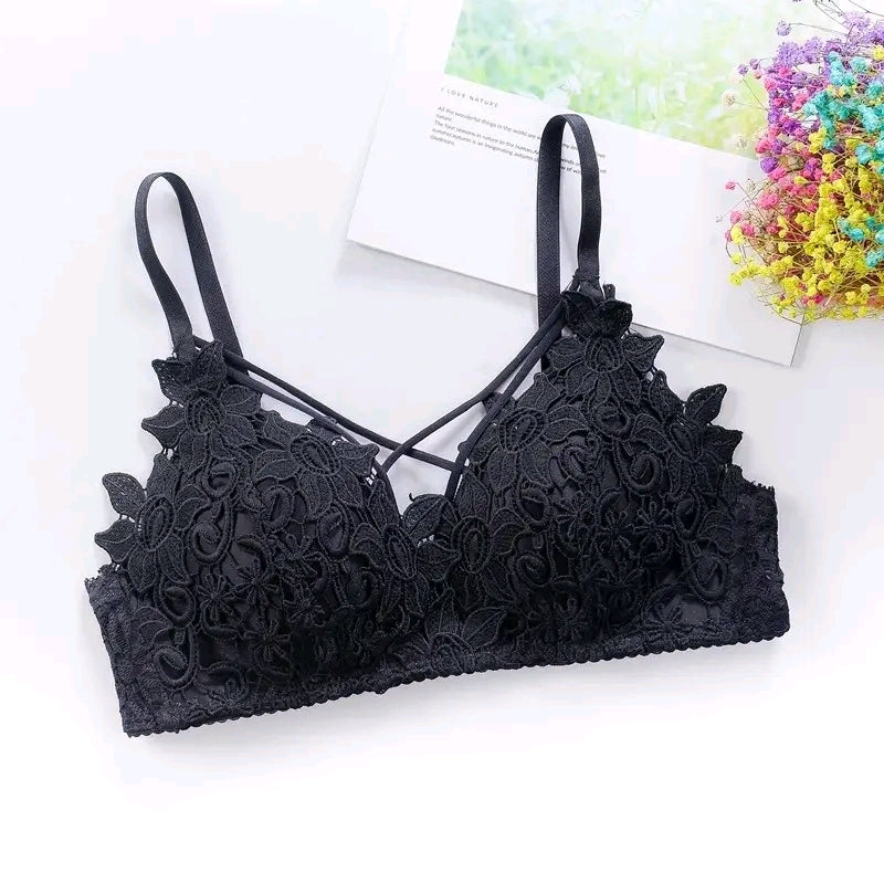 50% OFF SALE LIVE NOW | PACK OF 2 IMPORTED FANCY FLORAL COMFORTABLE BRA