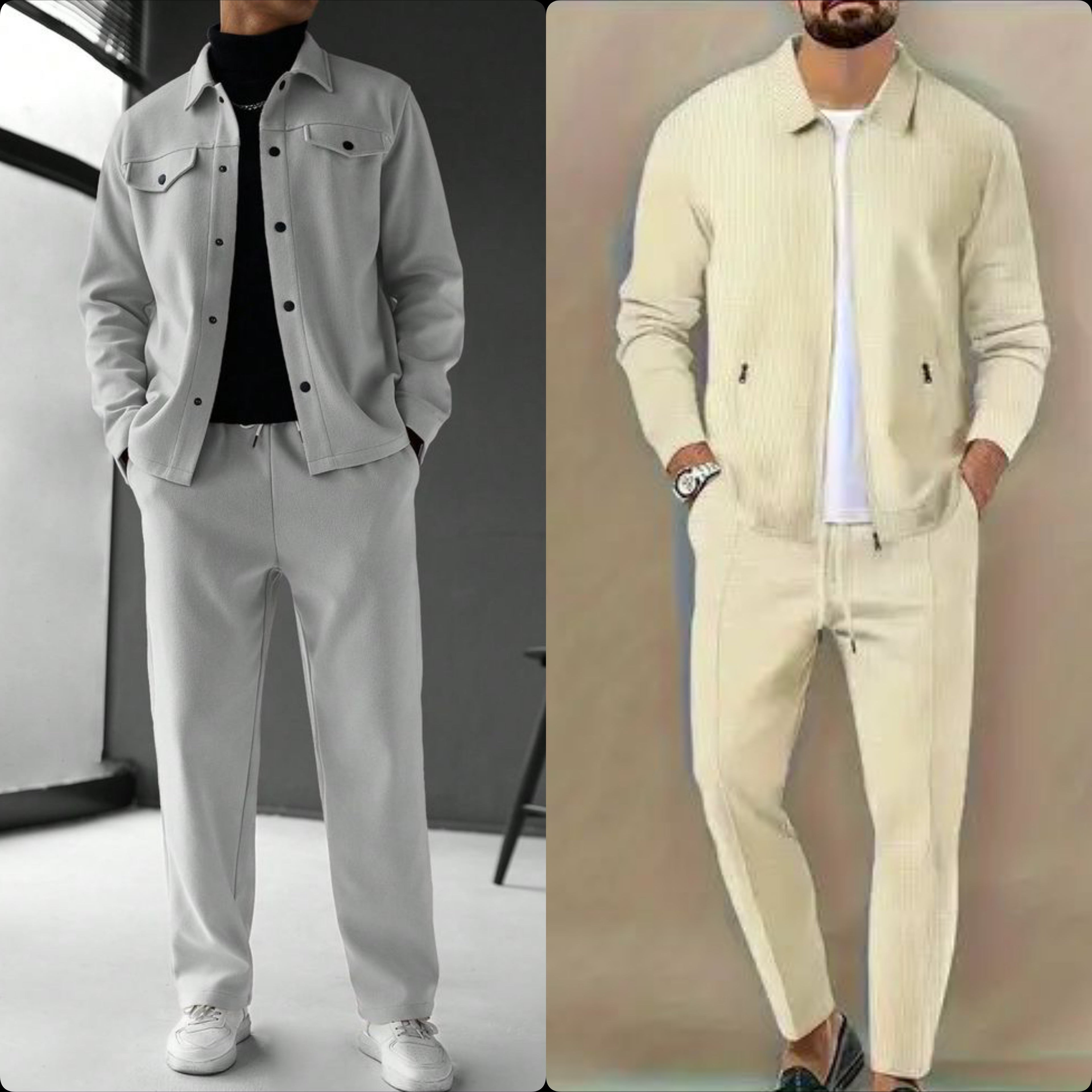 Mes's 3 Pcs Stylish Suit - 009