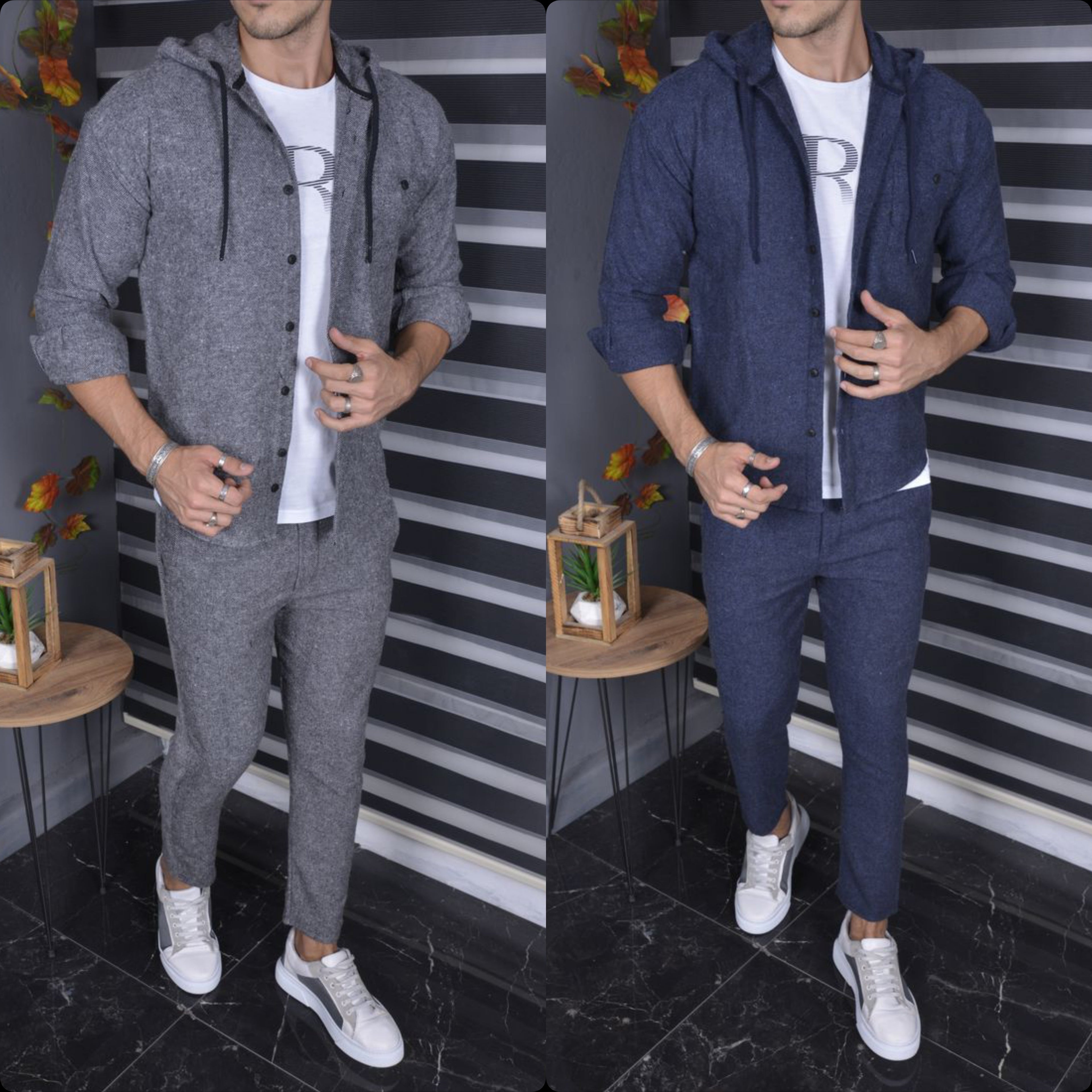 Mes's 3 Pcs Stylish Suit - 010