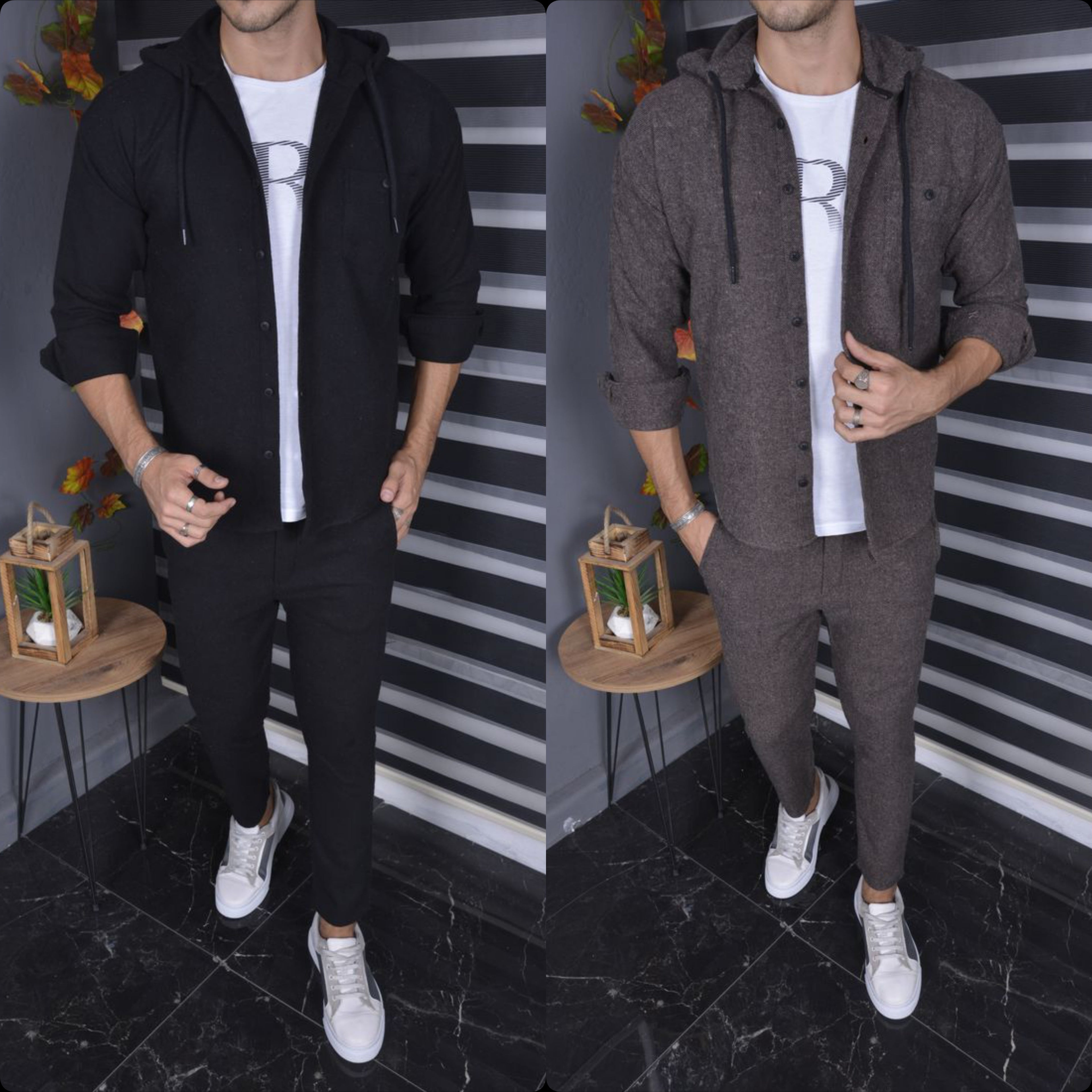 Mes's 3 Pcs Stylish Suit - 007