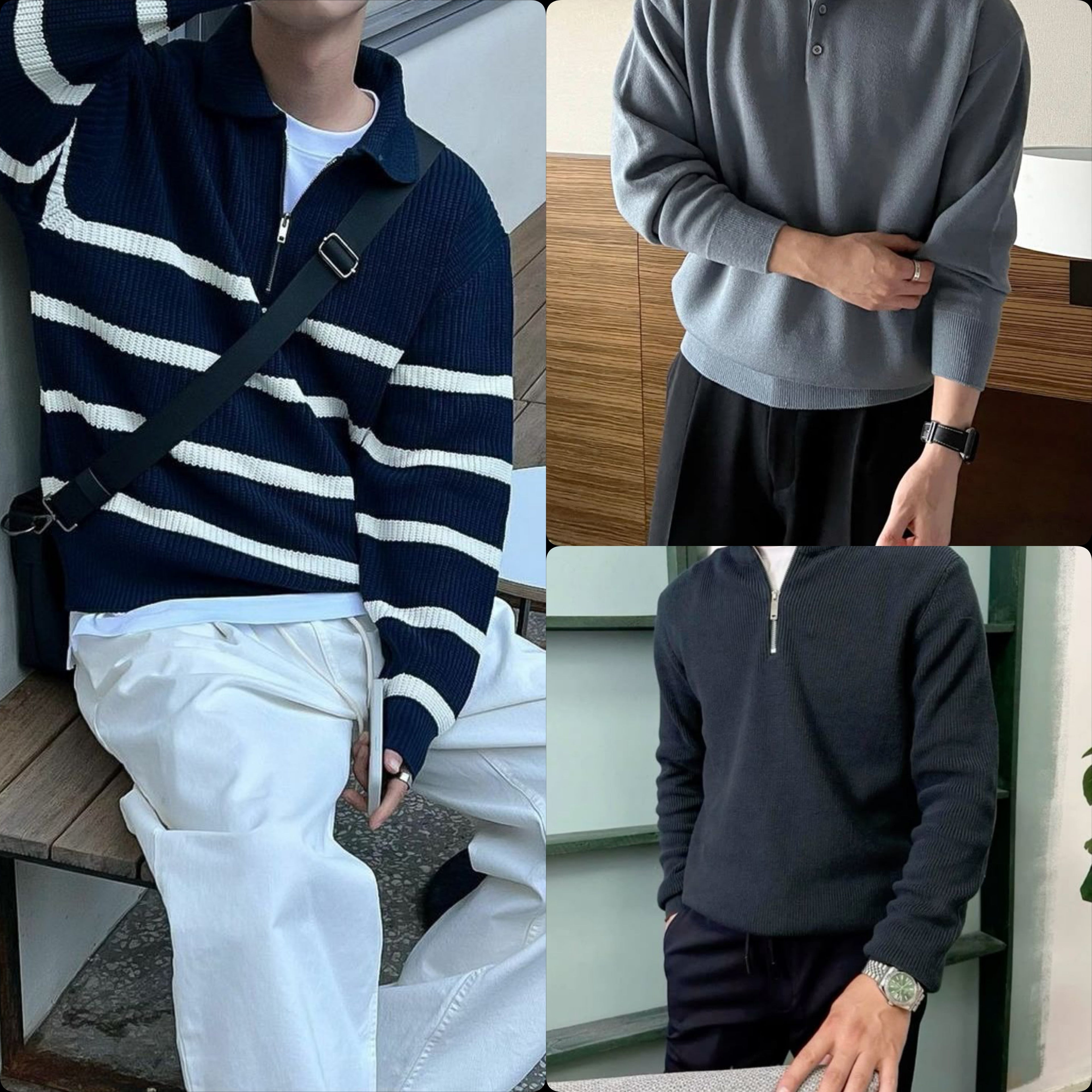 Pack Of 3 Sweatshirt With Cargo Pants - 003