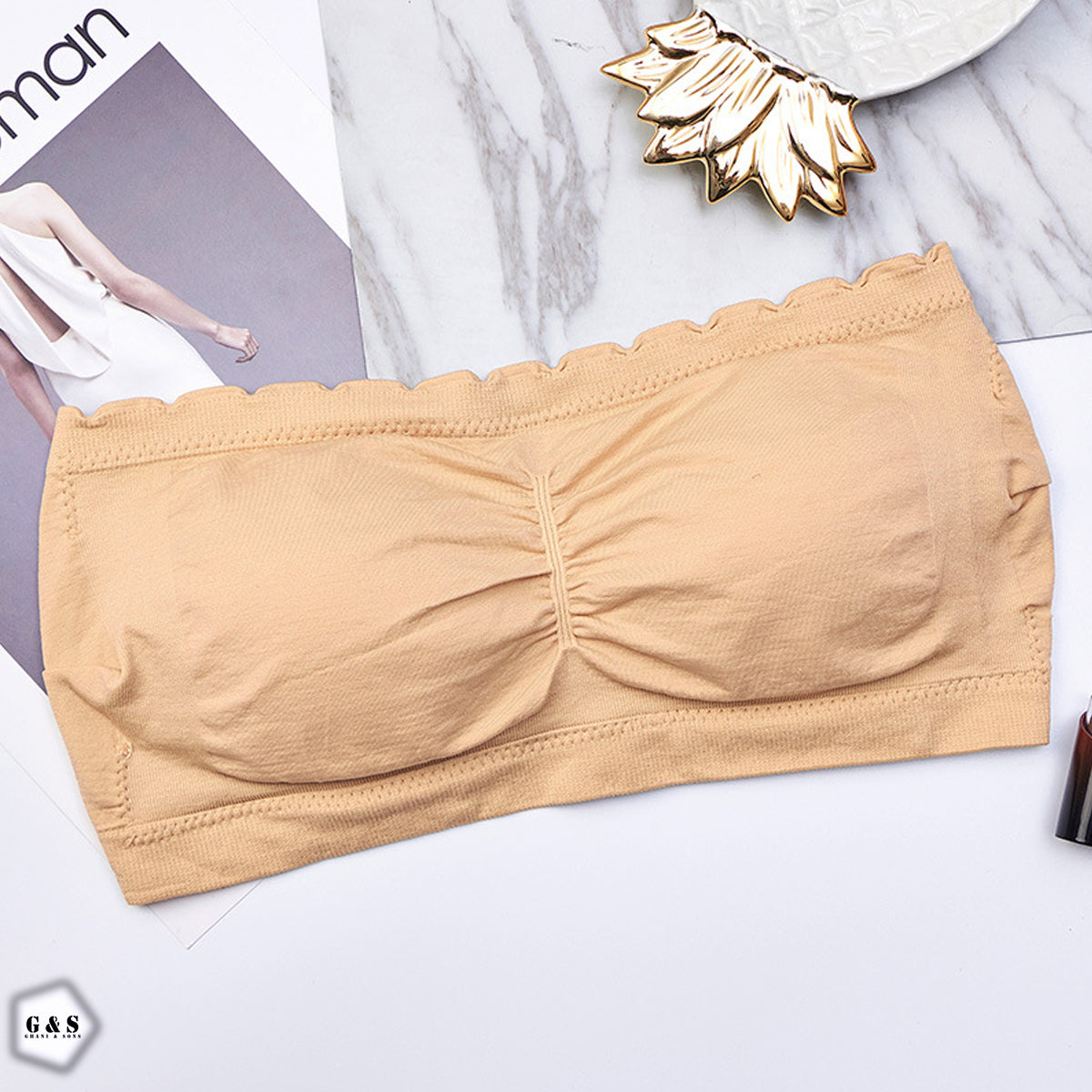 Pack Of 3 Strapless Stretchable Bras