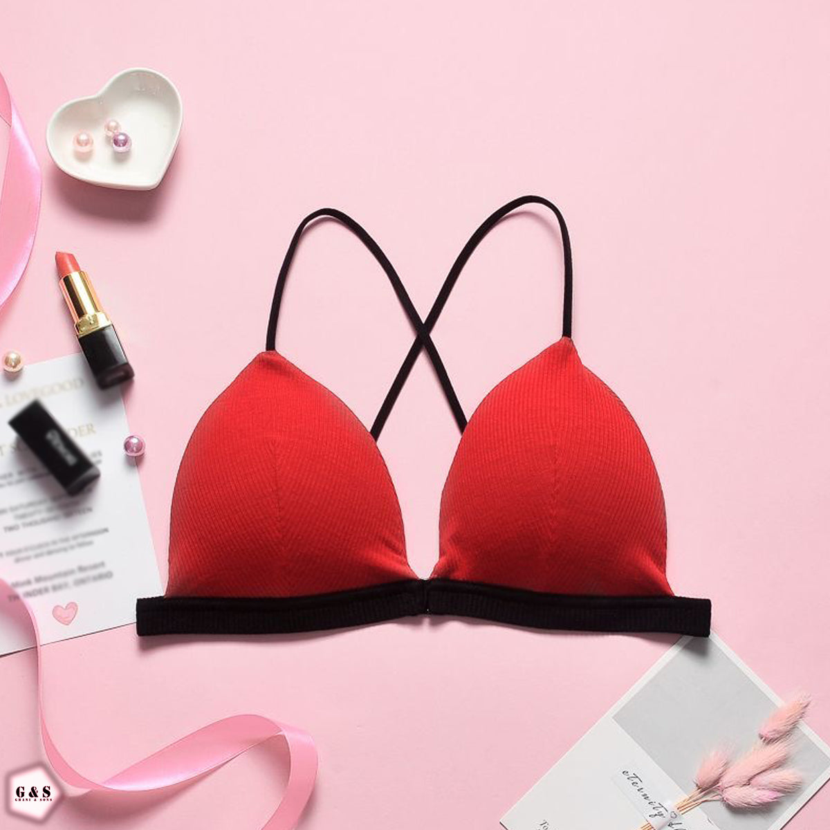 Girls Imported Pack Of 3 Front Open T-Shirt Bra