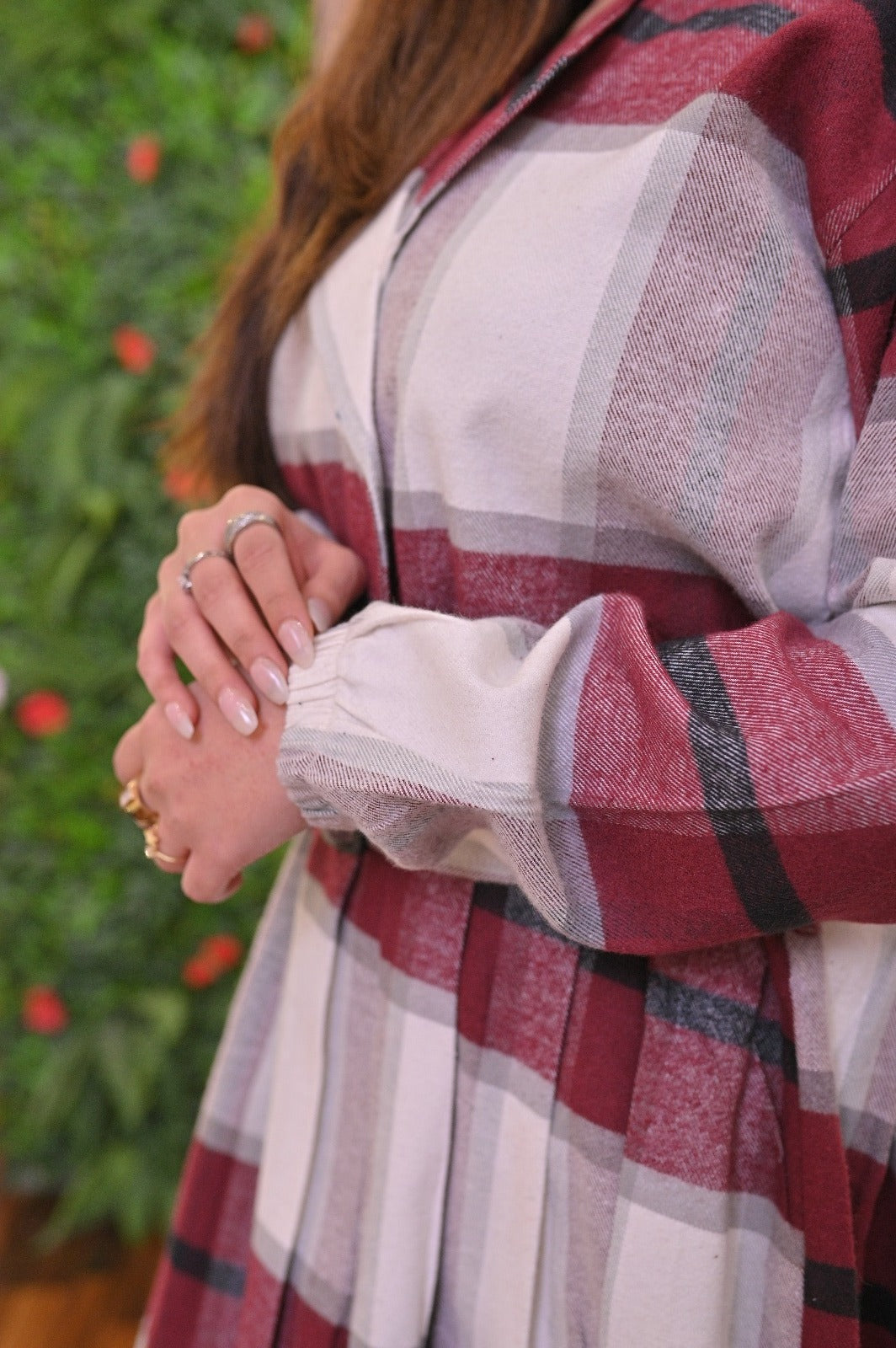 Coat Style Collared Tile Dress