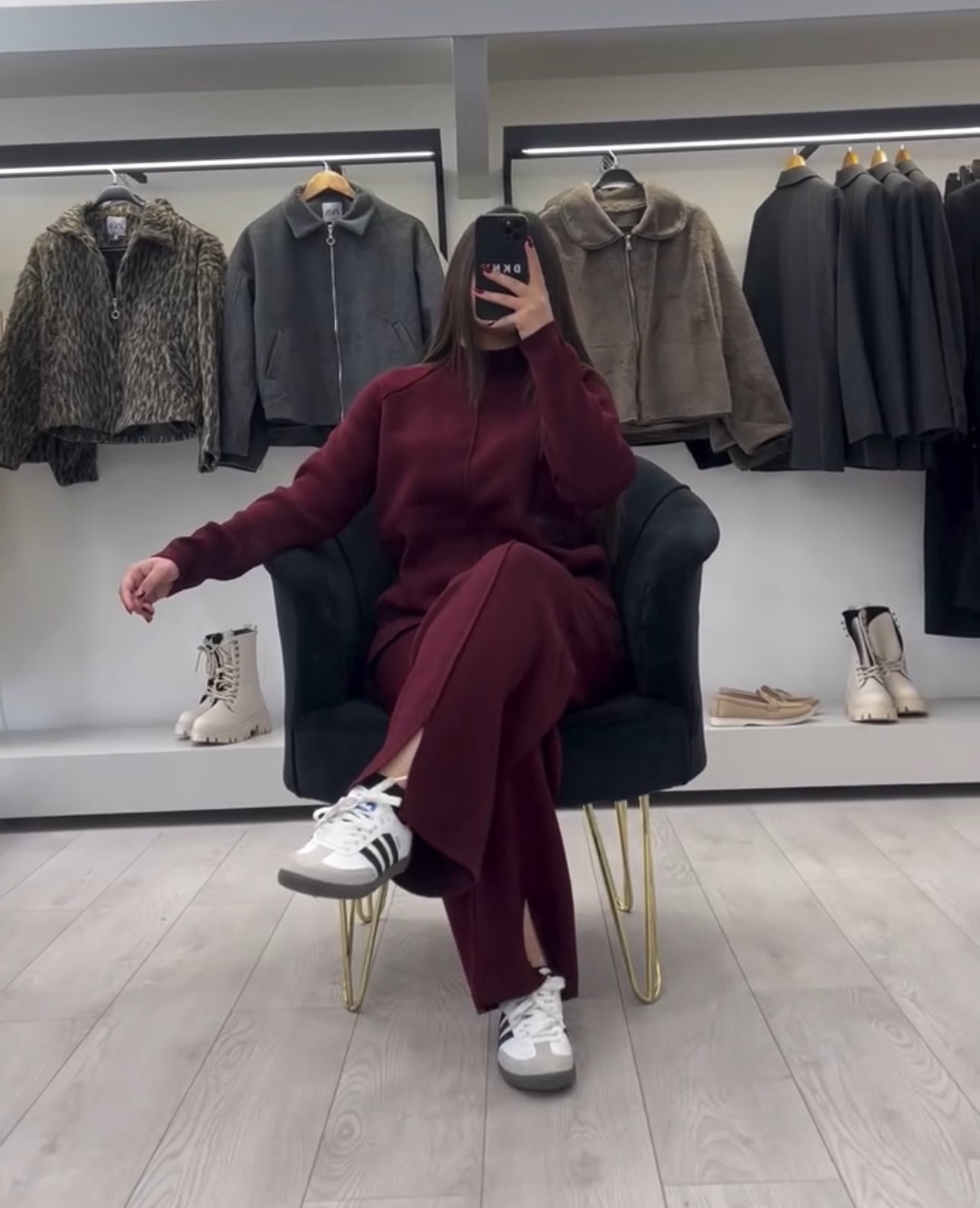 Bootcut Style Fleece Co-ord Set For Winters