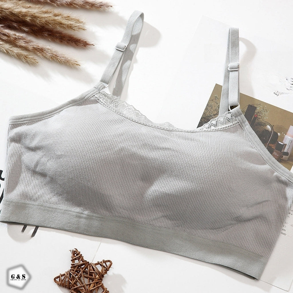 Girls Pack Of 3 Pushup T-Shirt Bralette