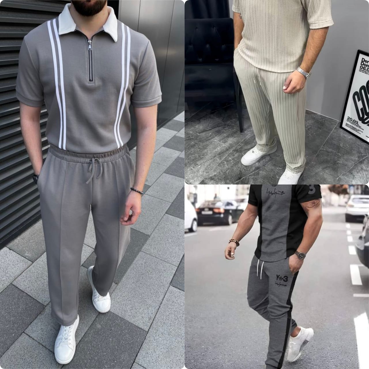 Pack of 3 Men's TrackSuit For Men in Rs.1299/- Code - 008