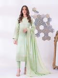 1 & Get 1 Free - 3pc Unstitched- Paste Printed Lawn Suit DOS201