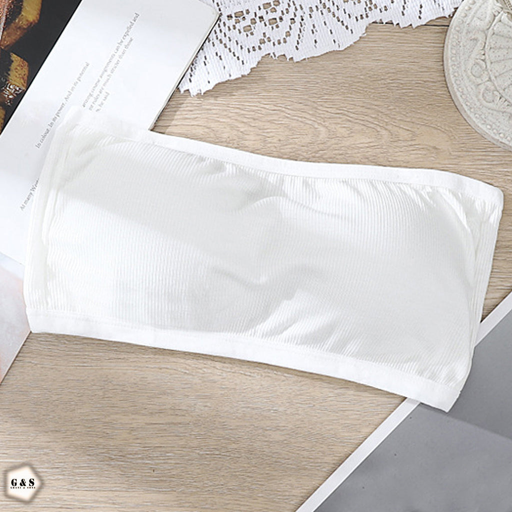 Cotton Pushup Pack Of 3 Strapless Bras With 3 Pairs Of Transparent Straps