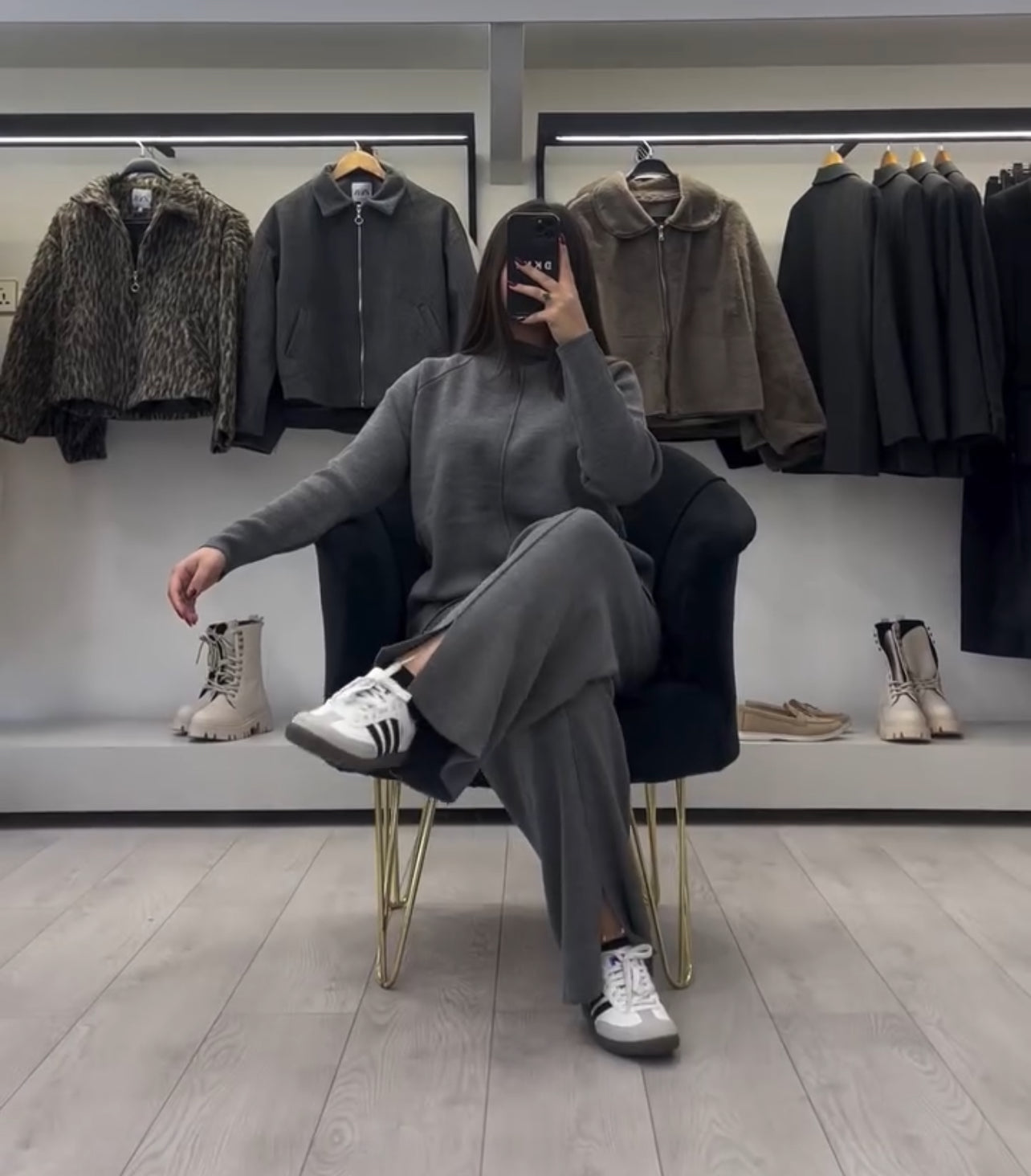 Bootcut Style Fleece Co-ord Set For Winters