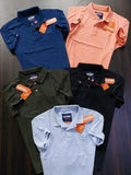 Pack of 5 | 50% OFF Men's Stylish Polo T-Shirts | Premium Quality | DOSS101
