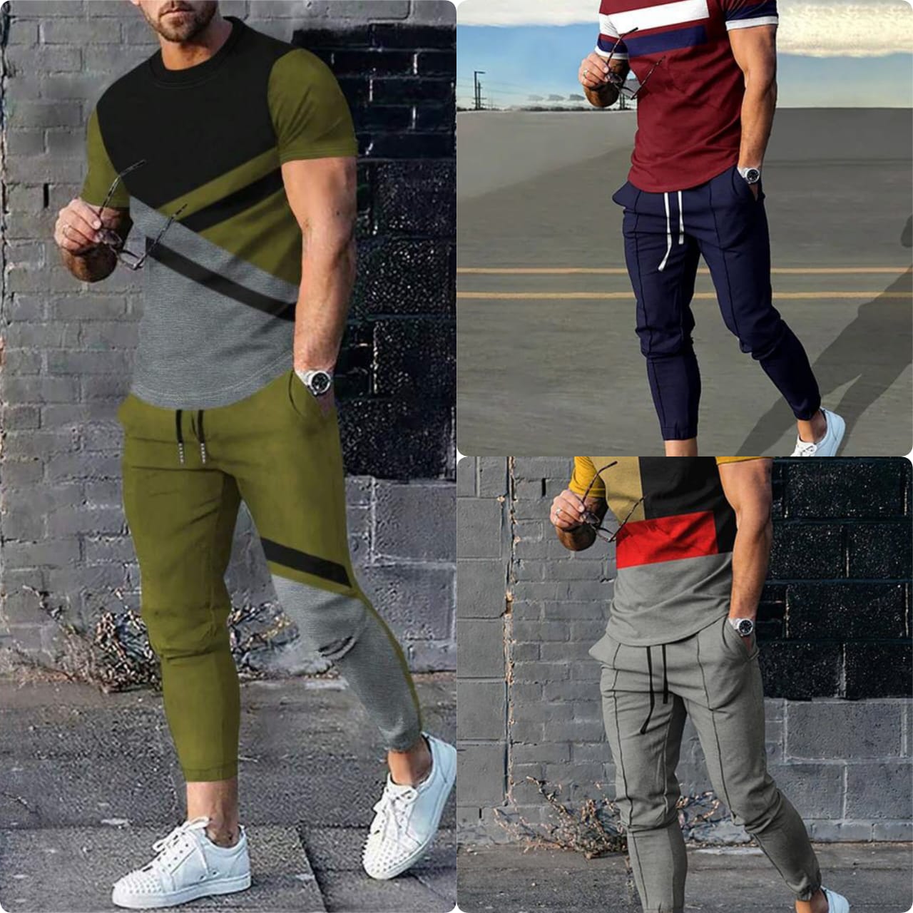 Pack of 3 Men's TrackSuit For Men in Rs.1299/- Code - 001