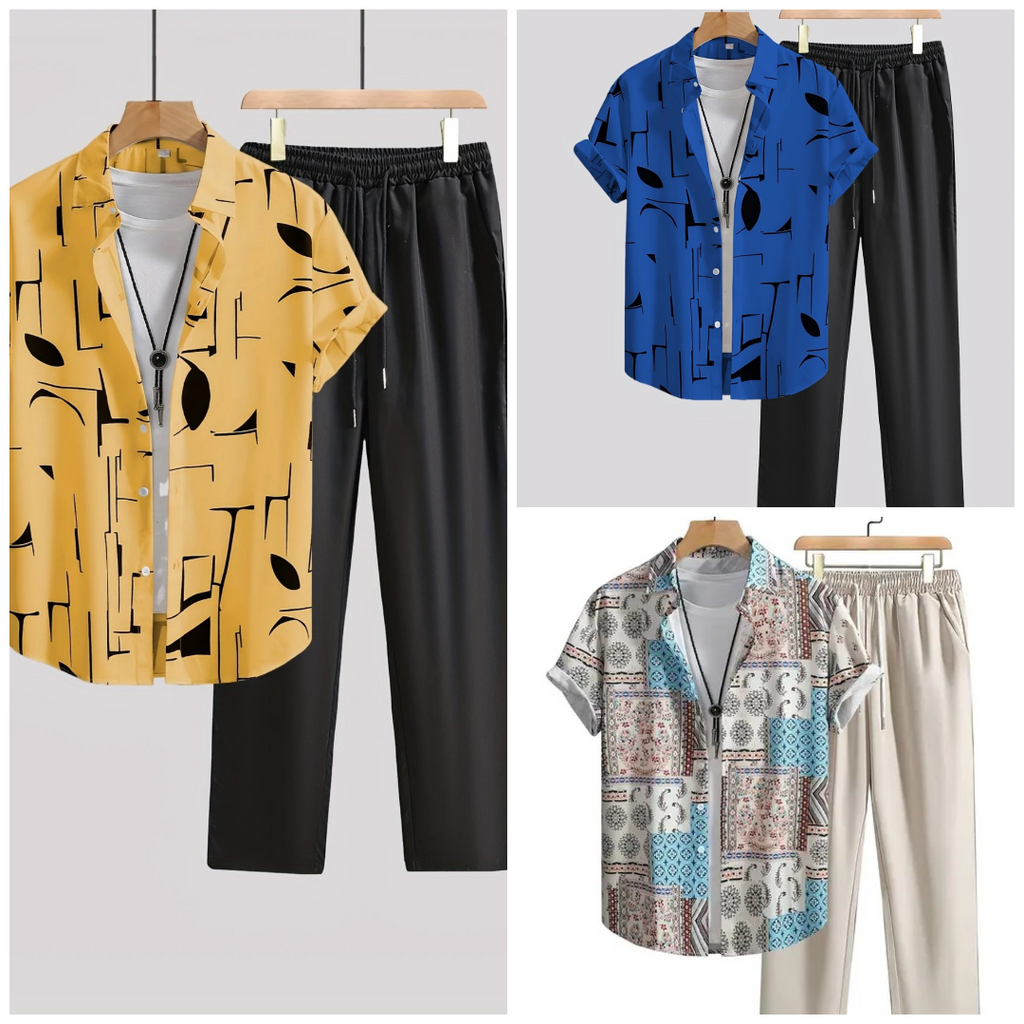 Pack of 3 Summer Tracksuits for Men – Stylish, Breathable & Comfortable Article#87687