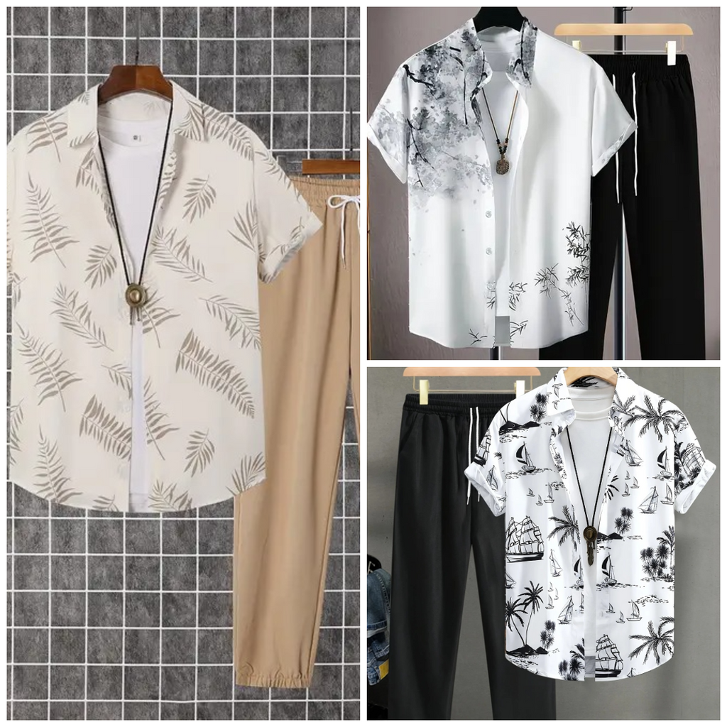 Pack of 3 Summer Tracksuits for Men – Stylish, Breathable & Comfortable Article#87692