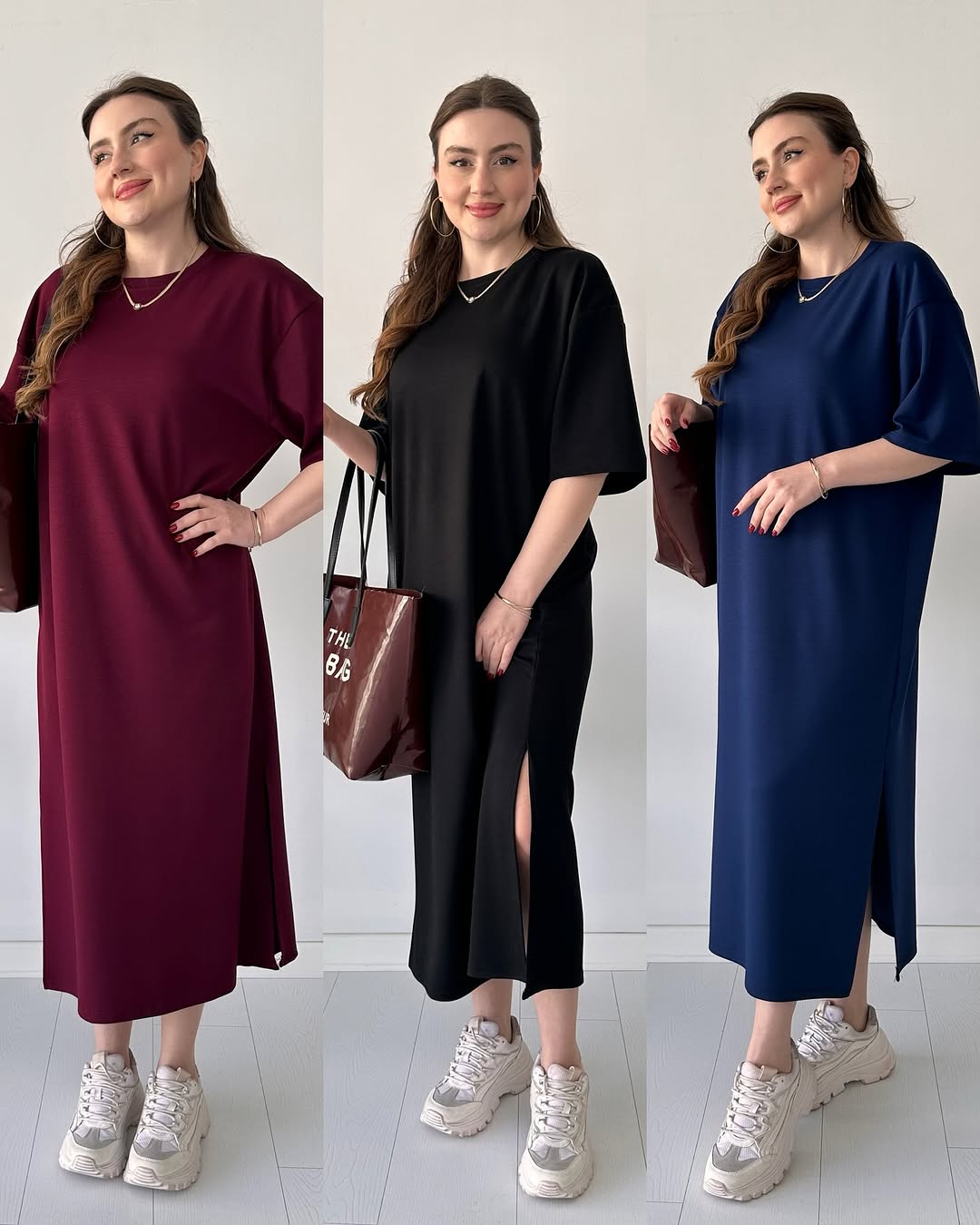 Casual Modal Drop Shoulder Dress