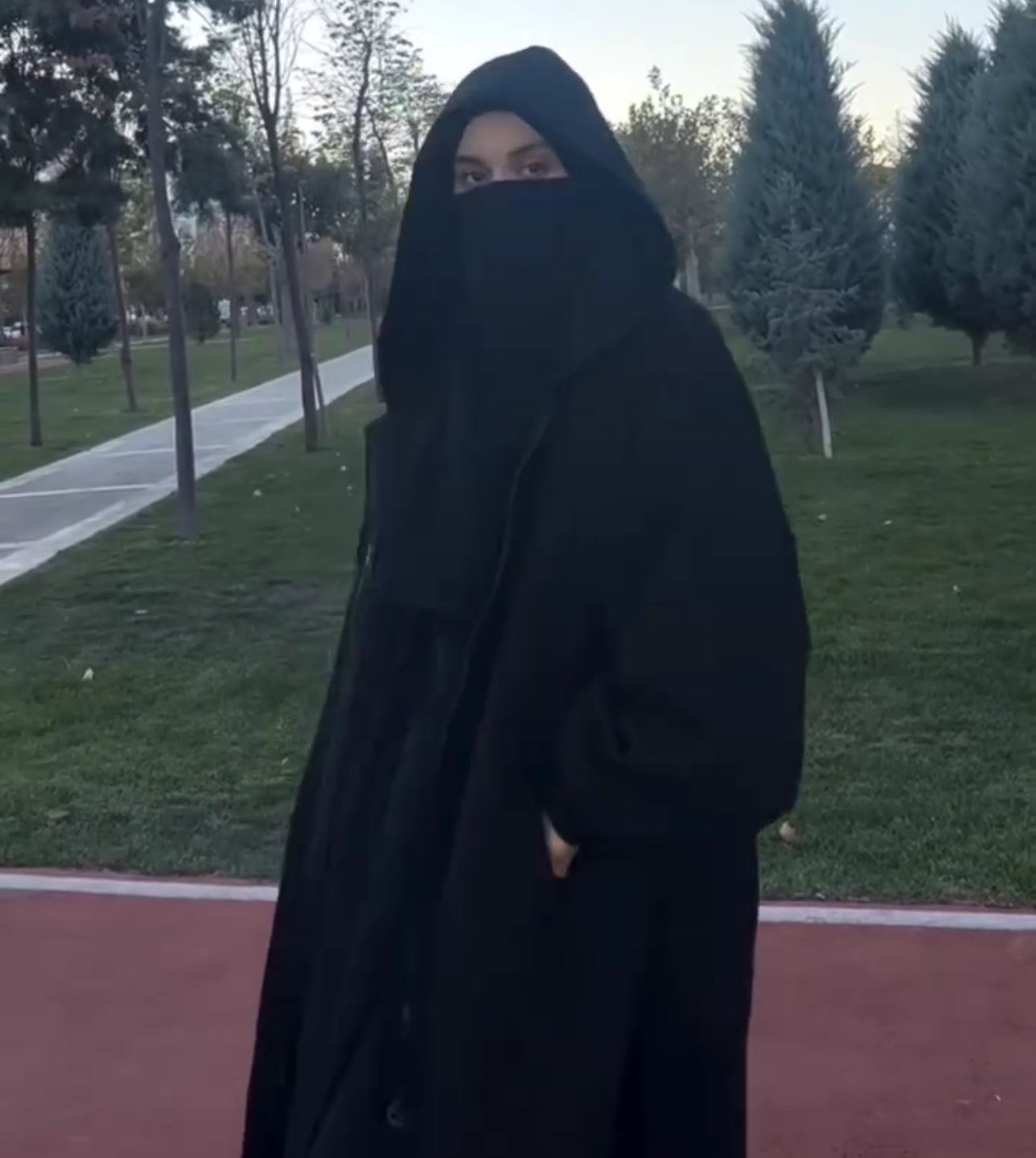 Drop Shoulder Long Zipline Winter Fleece Hoodie