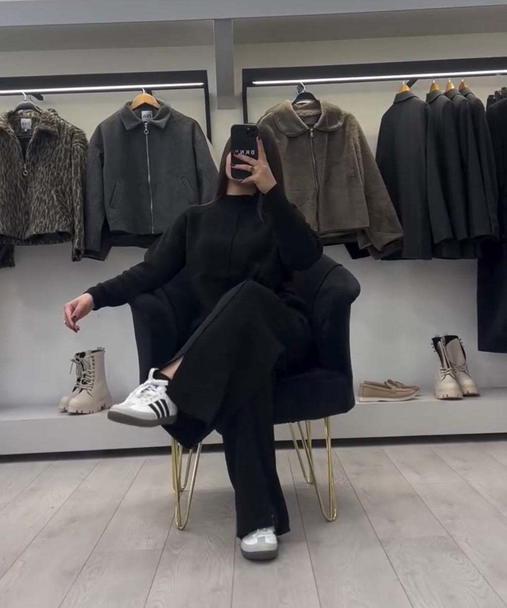 Bootcut Style Fleece Co-ord Set For Winters