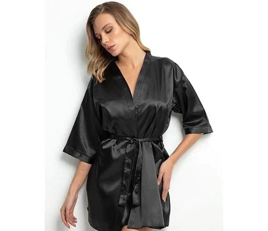 One Piece Kimono Bridesmaid Short Robe P49