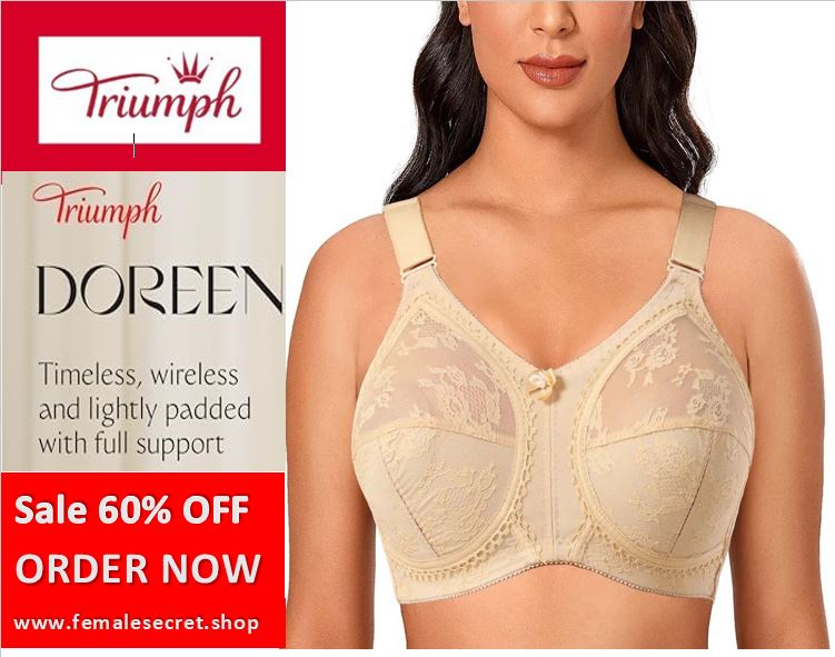 70% OFF | PACK OF 1 IMPORTED TRIUMPH DOREENA BRA BEST FOR SUMMER