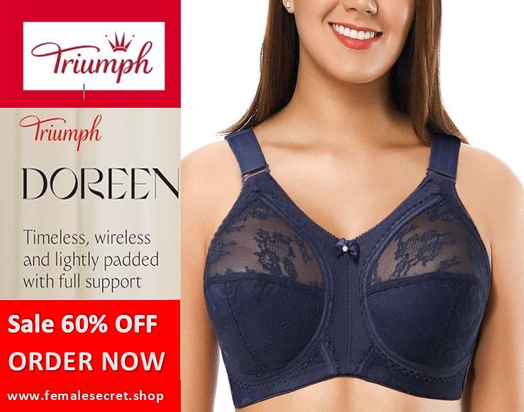 70% OFF | PACK OF 3 IMPORTED TRIUMPH DOREENA BRA BEST FOR SUMMER