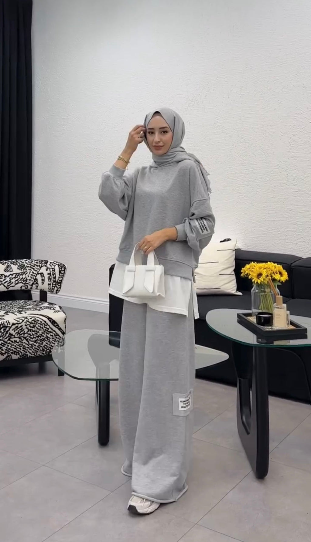 Shirt Extender Style Hooded Tracksuit For Winters