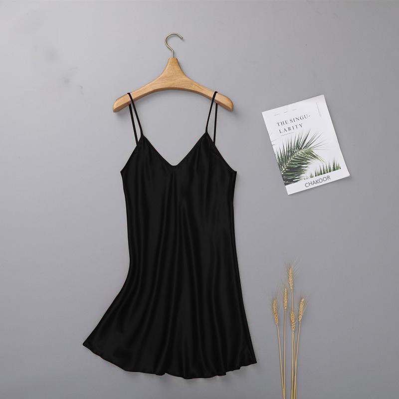 Long Silk Intimate Casual Women Sleepwear Top