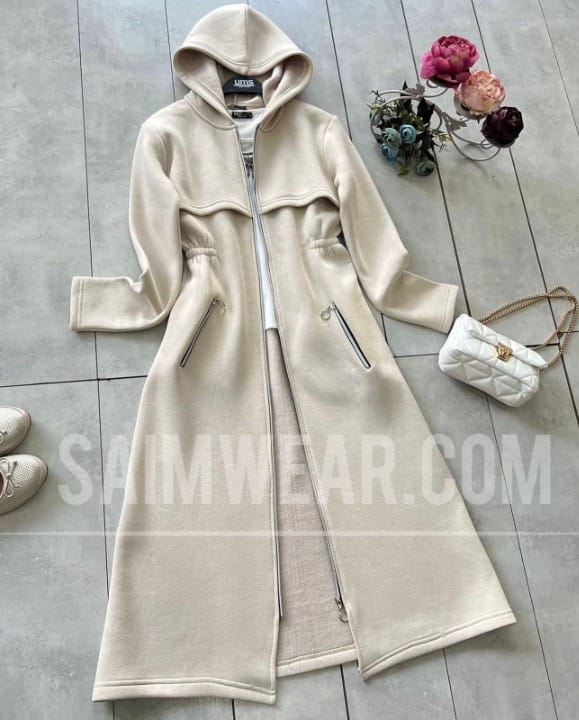Oversize Long Hooded Fleece Upper LY-0025