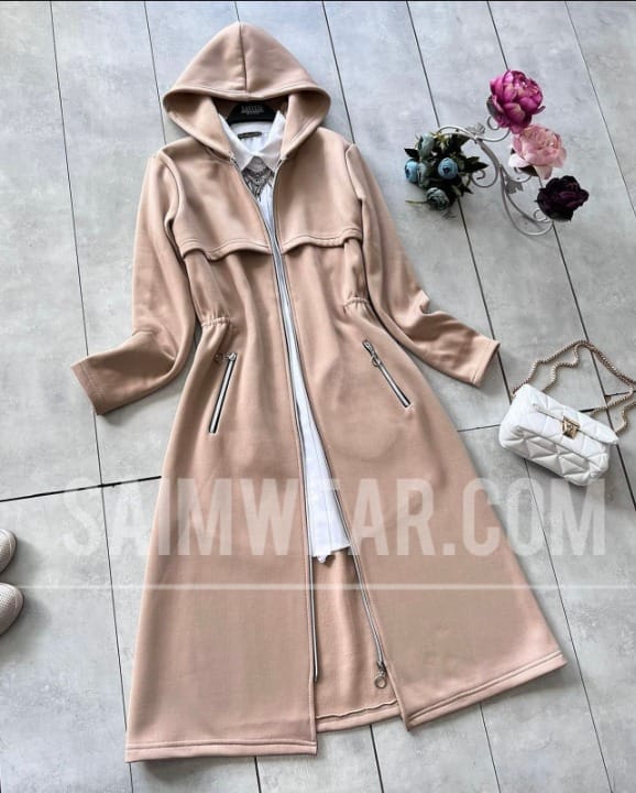 Oversize Long Hooded Fleece Upper LY-0025