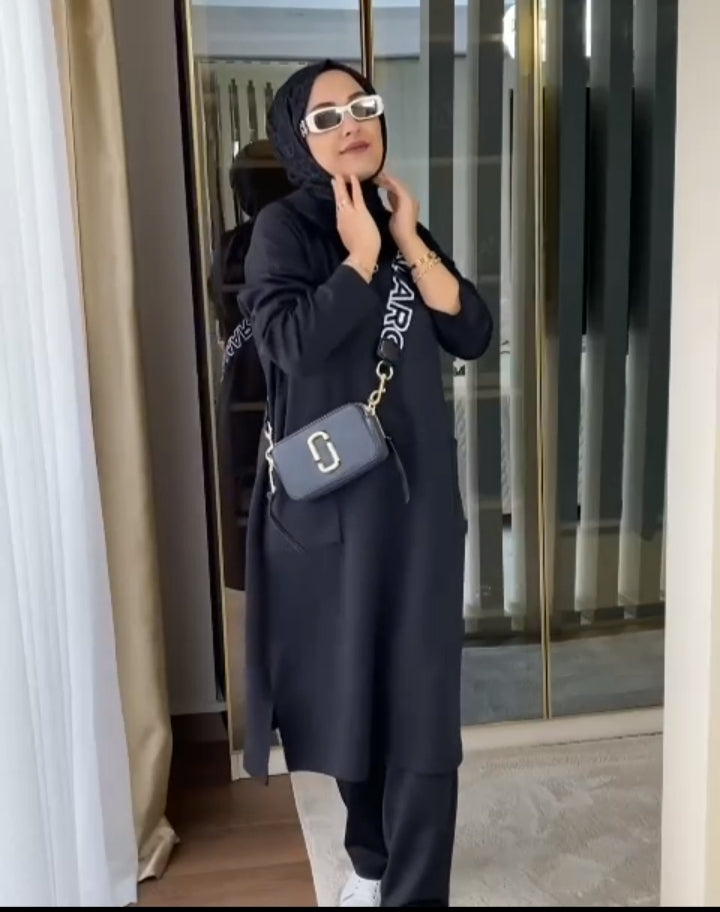 Front Pocket Style 2 Pcs Warm Winter Outfit CH 397