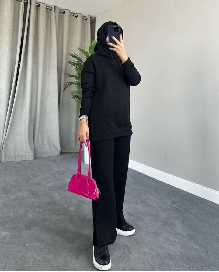 Hooded Winter Fleece Tracksuit CH 400